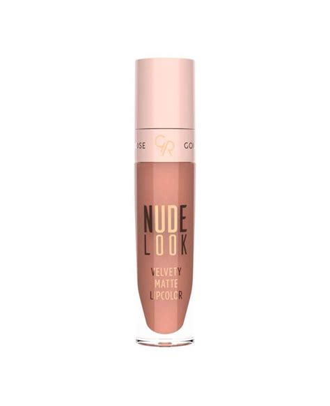 GOLDEN ROSE NUDE LOOK VELVETY MATTE LIPCOLOR 5 5ML PEACHY NUDE