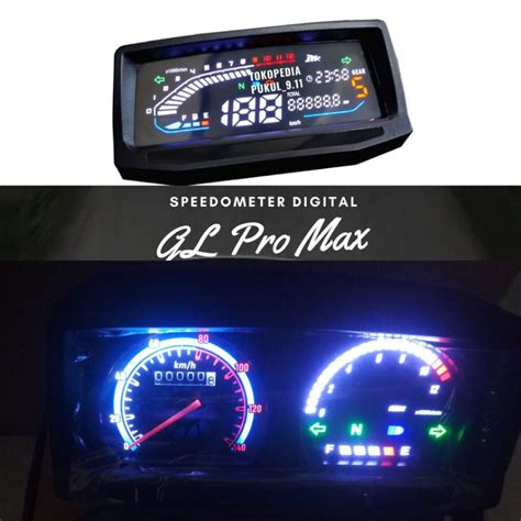 Jual Speedometer Spidometer Digital Variasi Model Original Gl Pro Gl