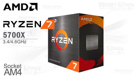 Procesador Amd Ryzen 7 5700x 3 4ghz 32mb 8c Am4 Memory Kings Lo Mejor En Equipos De Computo Y