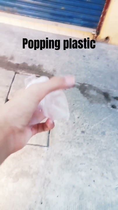 Popping Plastic Shorts Fyp Cool Youtube