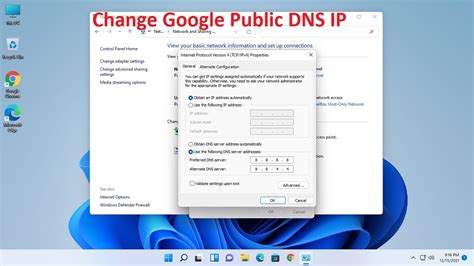 How To Set Up Google Public Dns For Ipv And Ipv In Windows Use