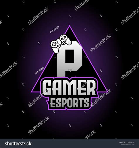 Letter P Game Logo Esport Gaming Stock Vector (Royalty Free) 1714244704 ...