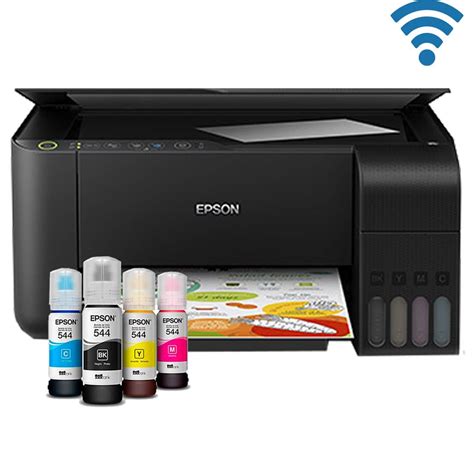 Impresora Epson Multifuncional Ecotank L Colores Ppm Negro