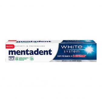 Dentifricio White System Da Ml Mentadent