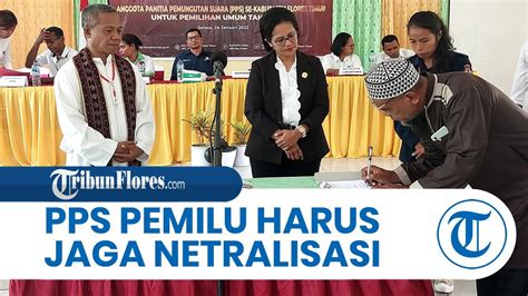 Tokoh Agama Di Flores Timur Harap Pps Pemilu Jaga Netralitas Ustad