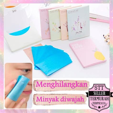 Jual Stt Kertas Linen Tissue Penyerap Minyak Wajah Pcs Menyerap