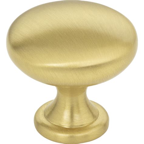 Diameter Brushed Gold Madison Cabinet Mushroom Knob Schillings