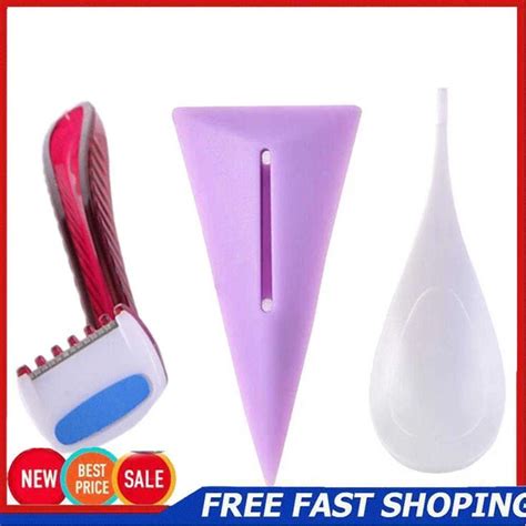 WOMEN BIKINI DEDICATED Privates Shaving Stencil Female Pubic Hair Razor PicClick AU