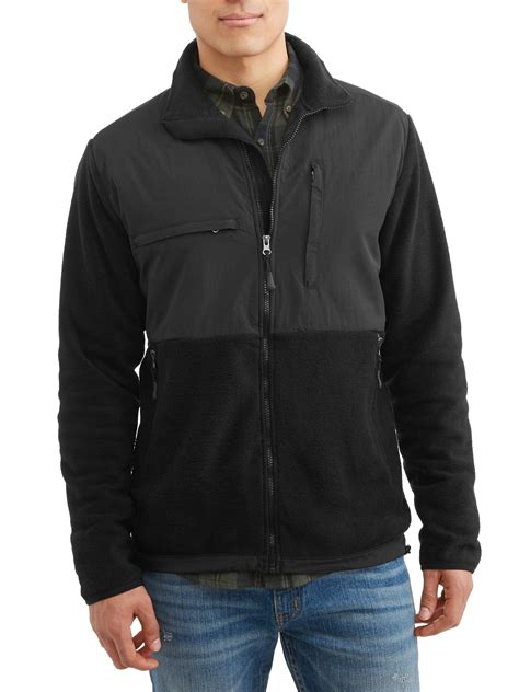 Burnside Polar Fleece Zip Front Jacket Up To Size 2xl