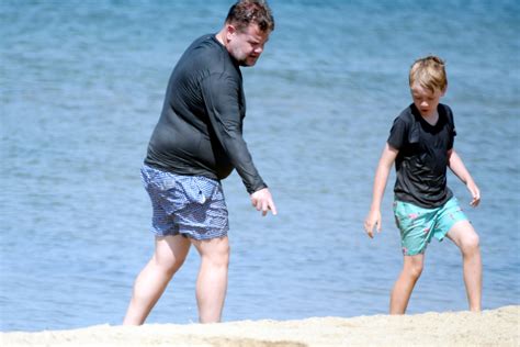 James Corden Enjoys European Vacation With Wife and Kids: Photos