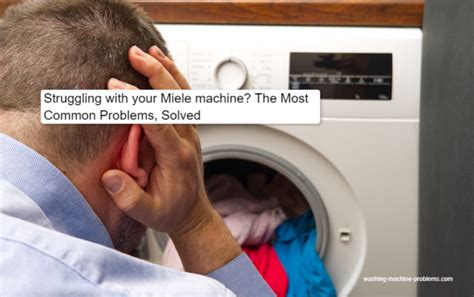 Troubleshooting Your Hoover Washing Machine S Most Common Problems