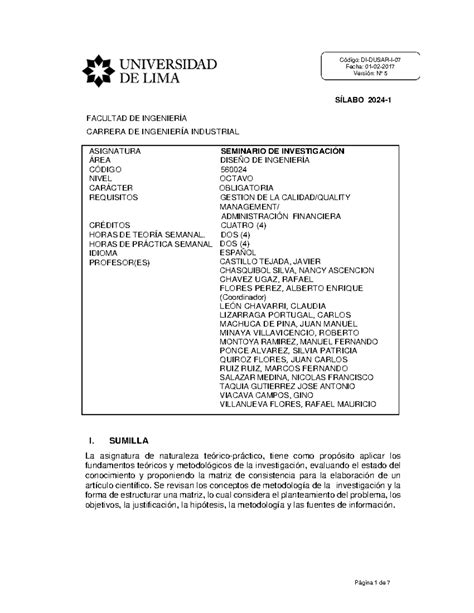 2024 1 SIL Seminario DE Investigacion Vf 010424 SÍLABO 2024 1