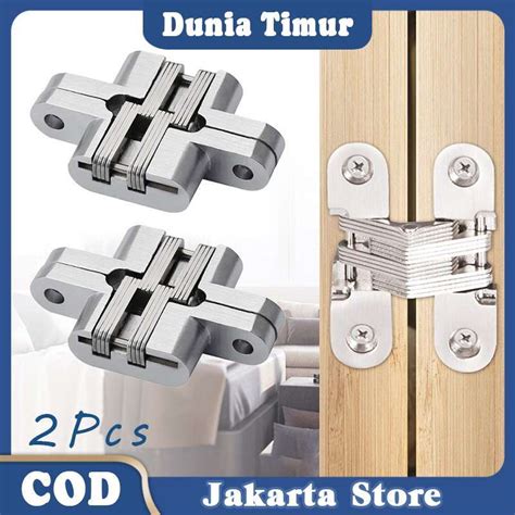 Promo 2Pcs Engsel Deer Engsel Pintu Lipat Concealed Hinge Pintu Lemari