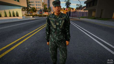 Skin Exercito Brasileiro INFANTARIA 2 Para GTA San Andreas