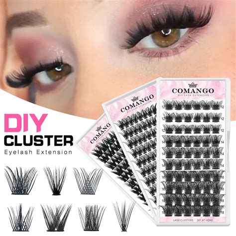 Alice Fluffy Eyelash Extension Kit Thick Volume Lash Clusters Kit D