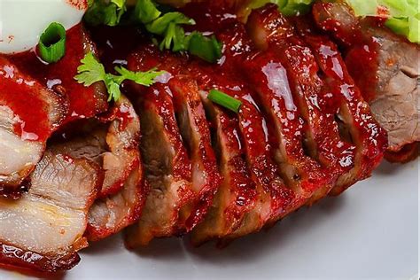 Baked Chinese Barbecue Pork Char Siu Bring The Restaurant Home