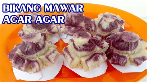 Resep Dan Cara Buat Bikang Mawar Agar Agar Berserat Banget YouTube