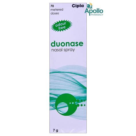 Duonase Nasal Spray 7gm Price, Uses, Side Effects, Composition - Apollo ...