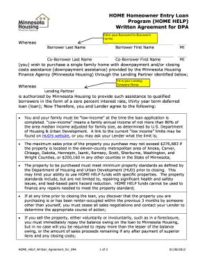 Fillable Online Application For Funding Addi Minnesota Housing Fax