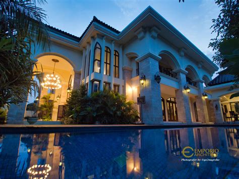 Desain Rumah Mediteran 2 Lantai Ibu Atik - Jakarta