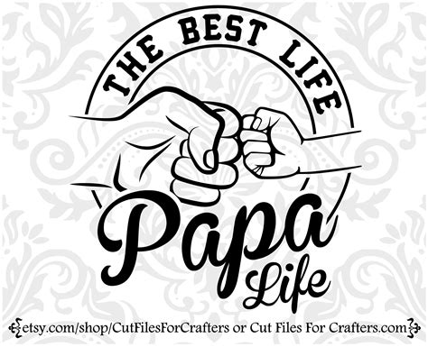 Papa Svg Mejor Papa Svg Del Mundo El Mejor Papa Svg Papa Etsy