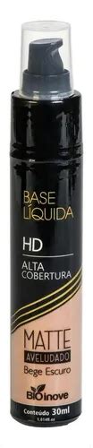 Base De Maquillaje En Crema Mate Aterciopelada Color Nude De Bio Inova Mercadolibre