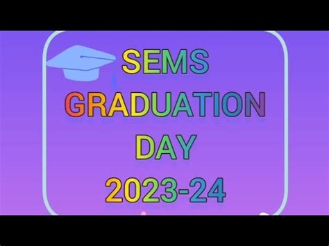 Graduation Day Of Sr Kg Sems Talegaon Youtube