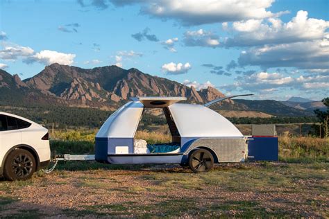 Tesla Boosting Electric Teardrop Trailer Charges Toward Market