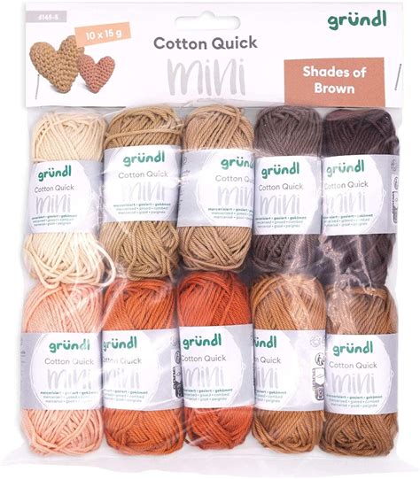 Gründl laine Cotton Quick Mini Shades Kit tricot et crochet Miniature