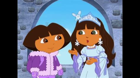 Dora The Explorer Clip Dora Saves The Snow Princess Dora Transforms Into The Snow Princess