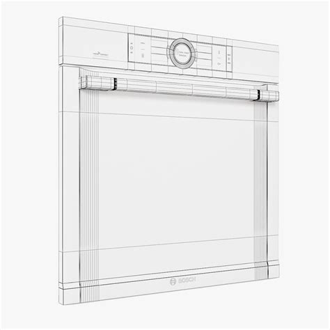 Bosch Built In Oven Hbg6764s6b Serie 8 3d Model 29 Obj Fbx Max Free3d