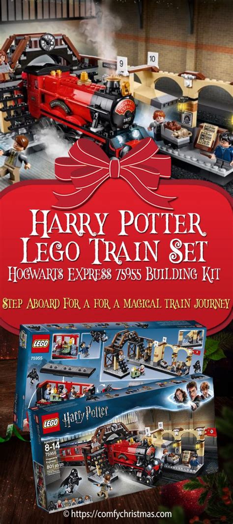 Harry Potter Lego Train Set Hogwarts Express Building Kit