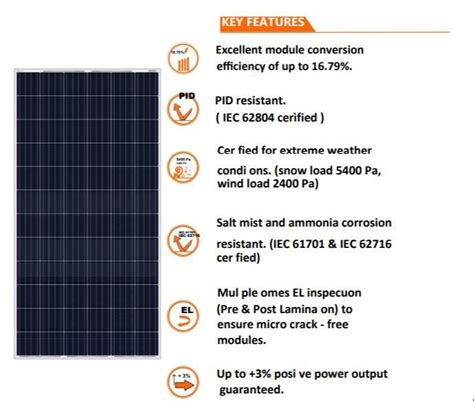 Goldi 325 W 24V Polycrystalline Solar Module At Rs 19 5 Watt Ambegaon