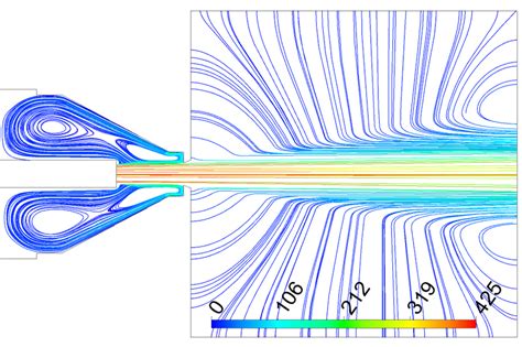 Velocity Streamlines Colored By Velocity Magnitude Download