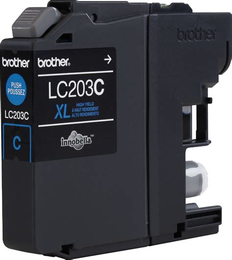 Best Buy Brother LC203C XL High Yield Ink Cartridge Cyan LC203C