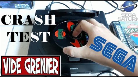 Crash TEST De Vide Grenier SEGA Saturn YouTube