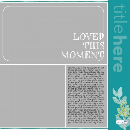 Loved This Moment Template Page 2 Graphic By Christine Aufty