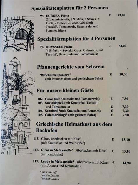 Speisekarte Von Piazza Europa Restaurant Wei Enburg In Bayern