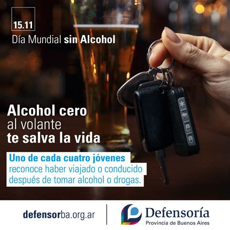 La Defensoría del Pueblo bonaerense lanzó una campaña de Alcohol Cero