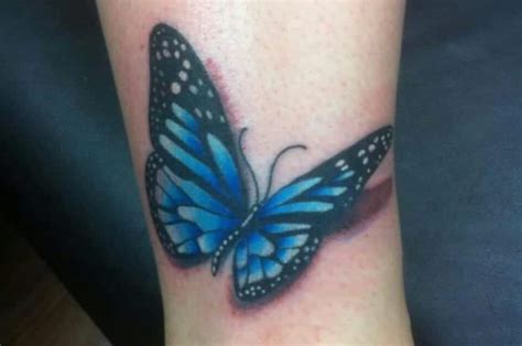 Tatuajes De Mariposas De Colores En 3d