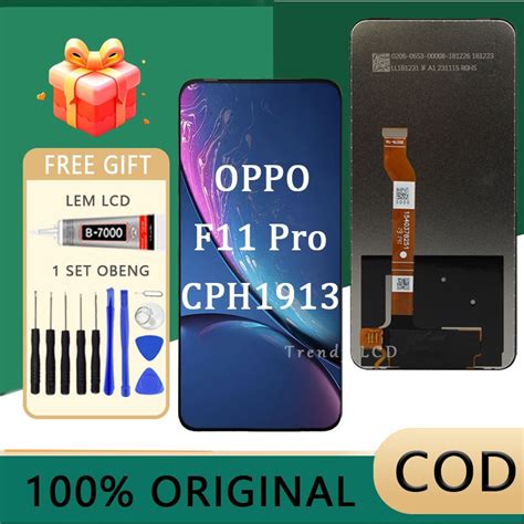 Jual ORIGINALHD LCD OPPO F11 PRO CPH1913 FULLSET TOUCHSCREEN HD ORI