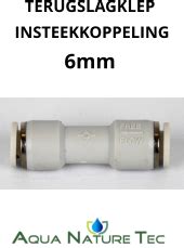 Insteekkoppeling Terugslagklep Mm Aqua Nature Tec