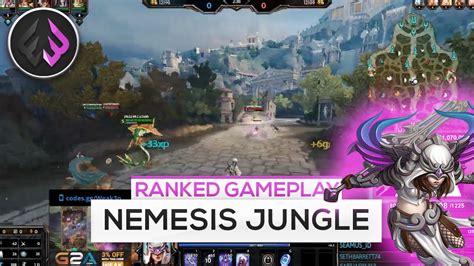 Nemesis RANKED HAVE TO FEED TO CARRY Smite YouTube