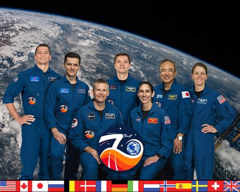 The Official Expedition 70 Crew Portrait Iss070 S 002 Mar Flickr