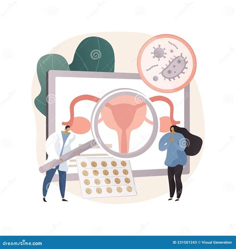 Sexually Transmitted Diseases Abstract Concept Vector Illustration Stock Vector Illustration