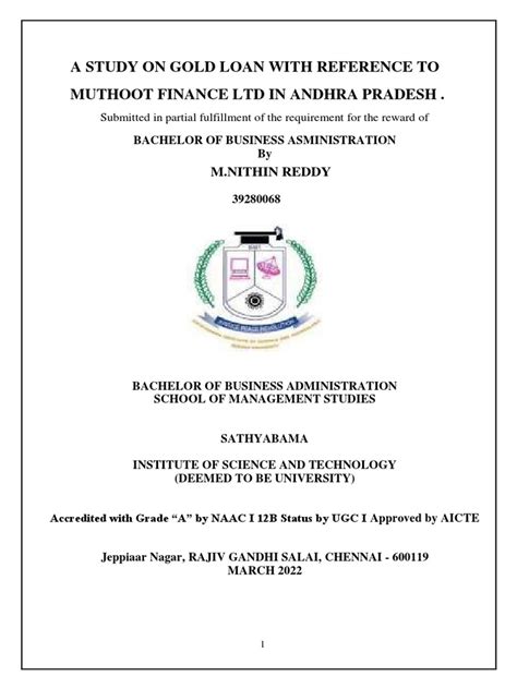 muthoot finance