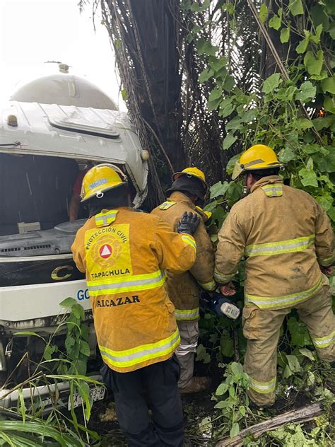 Atiende Protecci N Civil De Tapachula Volcadura De Pipa De Gas