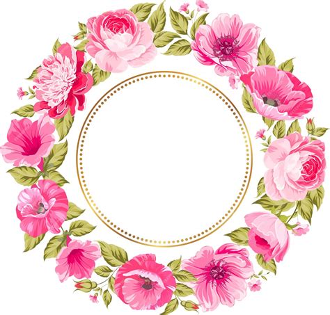 Цветное цветочный дизайн венок | Премиум векторы