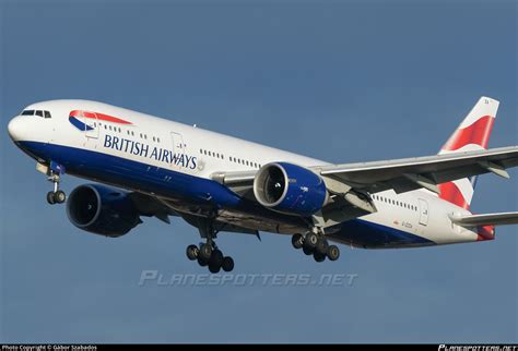 G ZZZA British Airways Boeing 777 236 Photo by Gábor Szabados ID