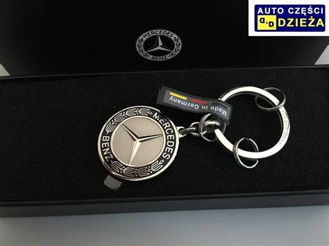 NOWY BRELOK DO KLUCZY MERCEDES BENZ ORYGINAŁ 7202182187 oficjalne